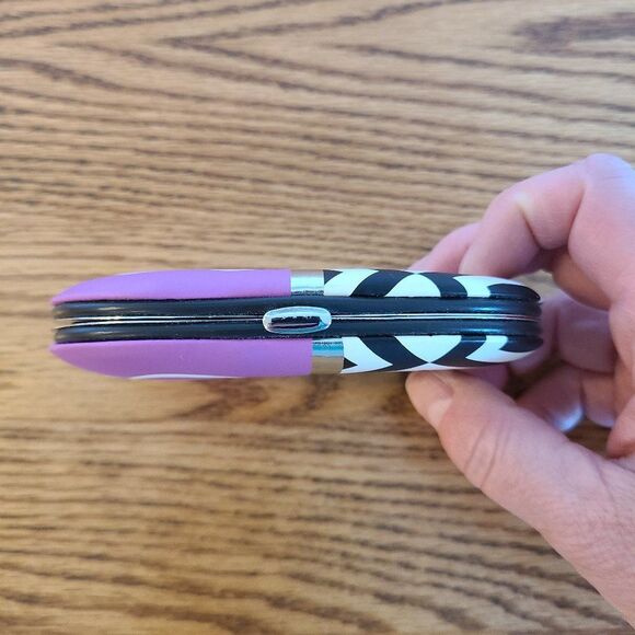 Women's Teen's Manicure Nail Care Kit 5-Piece With Padded Case Purple Black New - Picture 5 of 10